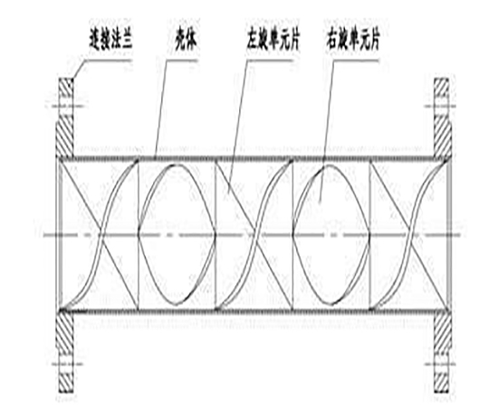 管道混合器图纸